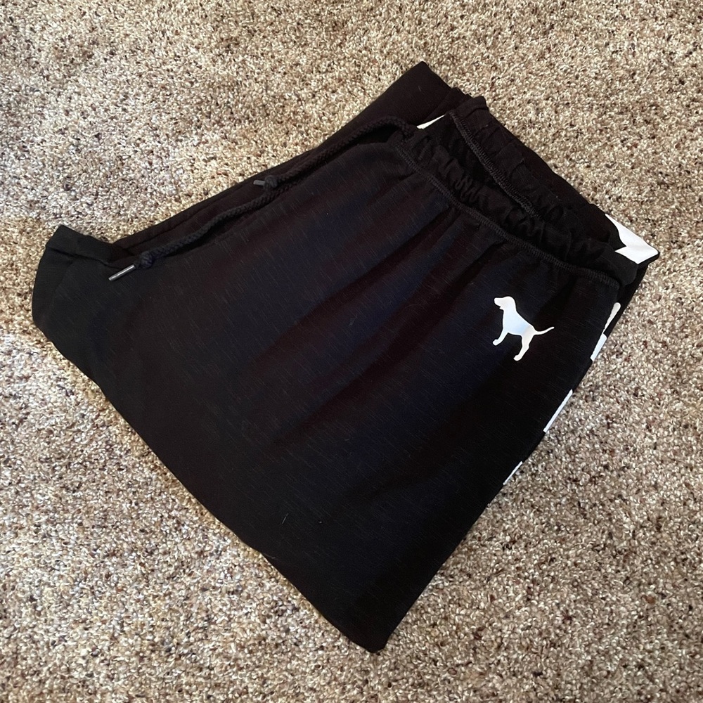 LOVE PINK BRAND BLACK JOGGERS